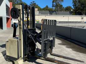 Crown 30WRTL126AD walk behind forklift with reach and side shift - picture0' - Click to enlarge