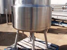 Stainless Steel Jacketed Mixing Tank, Capacity: 500Lt - picture0' - Click to enlarge