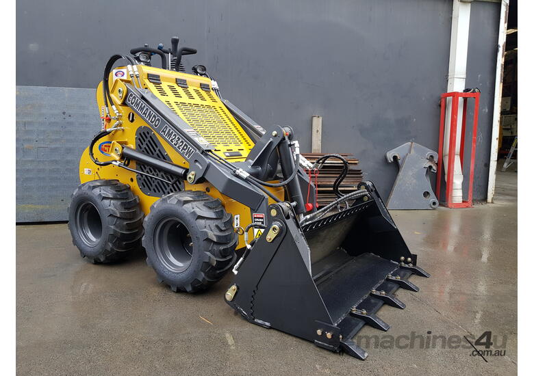  Commando AM232PW Mini Skid Steer Loader | 23HP Honda GX690 Engine | Compact Design with Versatile 