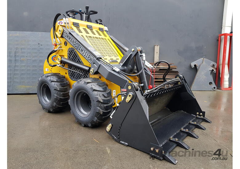  Commando AM232PW Mini Skid Steer Loader | 23HP Honda GX690 Engine | Compact Design with Versatile 