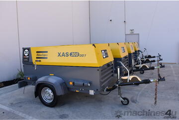 270 CFM COMPRESSOR DIESEL TRAILER MOUNTED