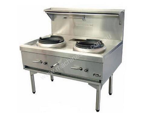Goldstein CWA2 Air Cooled Gas Wok - Double