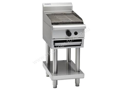 Waldorf 800 Series CHL8450G-LS - 450mm Gas Chargrill Low Back Version - Leg Stand