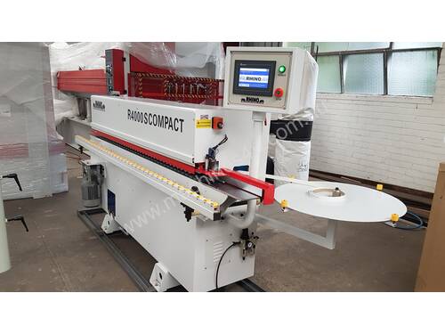USED RHINO R4000S COMPACT HOT MELT EDGEBANDER *AVAIL NOW*