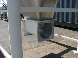 Large Stainless Steel Hopper Tank Vat Day Bin - 2800L - picture1' - Click to enlarge