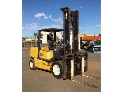 Yale 2010 GLP50MH, 5Ton (5m Lift) LowHrs Diesel Forklift