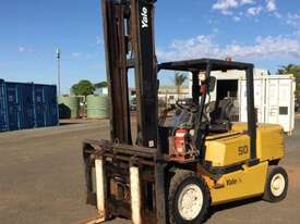 Yale 2010 GLP50MH, 5Ton (5m Lift) LowHrs Diesel Forklift - picture0' - Click to enlarge
