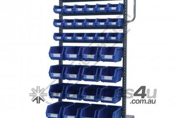 MSS-40B Mobile Storage Bucket Systems Package Deal 690 x 560 x 1460mm 40 x Assorted Bucket Sizes, Up