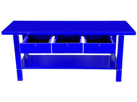 TRADEQUIP 1012T STEEL WORKBENCH 3 DRAWER - picture0' - Click to enlarge