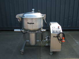 Stainless Steel Tilting Vacuum Mixer 120L - Stephan VM120 - picture0' - Click to enlarge