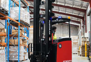 Hyworth 1.6T Ride On Reach Truck - Book a Demo!