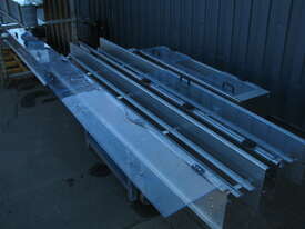 Contech Stainless Steel Belt Conveyor Set - 10m and 2.3m Long - picture1' - Click to enlarge