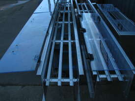 Contech Stainless Steel Belt Conveyor Set - 10m and 2.3m Long - picture2' - Click to enlarge