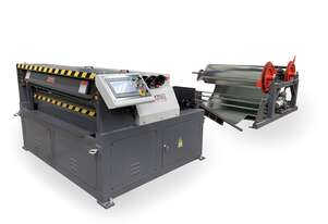 1500mm Wide Sheetmetal Complete Blanking Line - Save Time & $$ Buying in Coil and Blanking Sheets