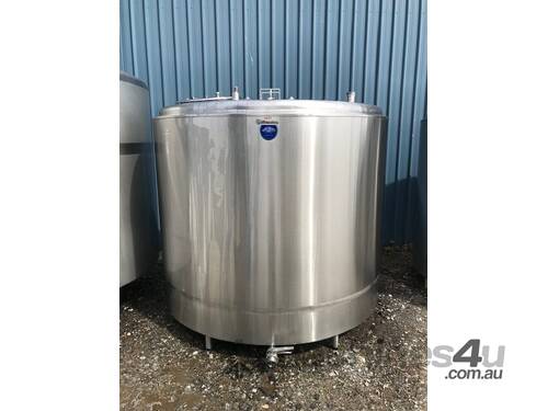 4,500 lt Jacketed Stainless Steel Tank