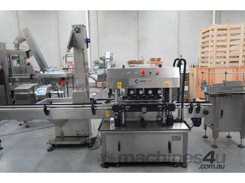 Automatic In-Line Capping Machine