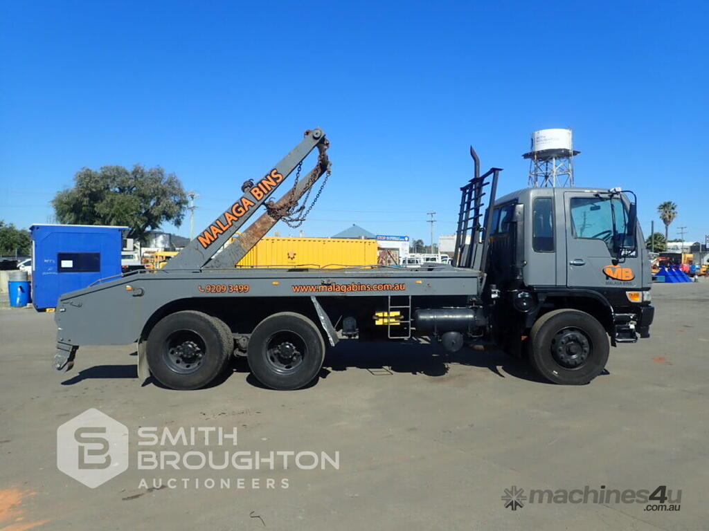 Buy Used 2001 HINO FM1J 6X4 SKIP BIN TRUCK Skip Bin Trucks in