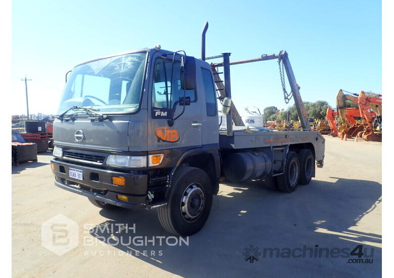 Buy Used 2001 HINO FM1J 6X4 SKIP BIN TRUCK Skip Bin Trucks in , Listed on Machines4u
