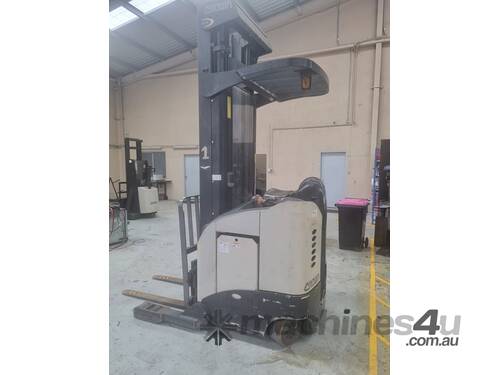 Crown 1.6T Electric Reach Truck with new batteries