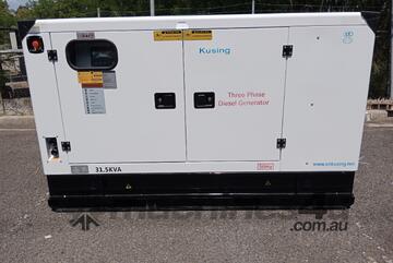 31.5KVA Isuzu Powered Silenced Diesel Generator 415V
