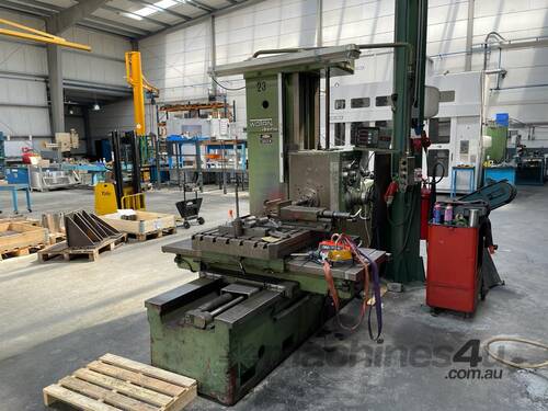 Table type boring mills WOTAN SACEM - Iberica B75 Horizontal borer Ø 75 800 x 800 x 1000 x 550 mm