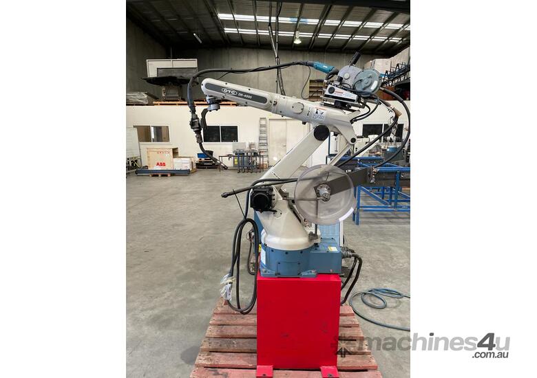 caption OTC DR-4000 Welding Robot Package