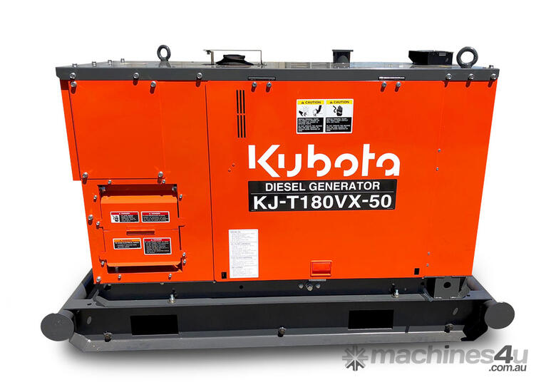 caption Kubota Generator - KJ-T180-AU-B 24 KVA