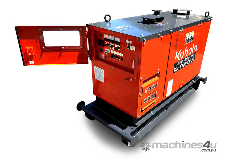 caption Kubota Generator - KJ-T180-AU-B 24 KVA
