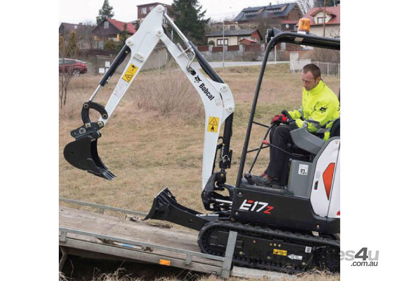 caption Bobcat E17z Excavator -1.8T
