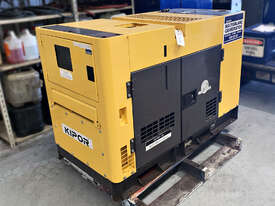 14kVA Used Kipor Enclosed Generator Set - picture0' - Click to enlarge