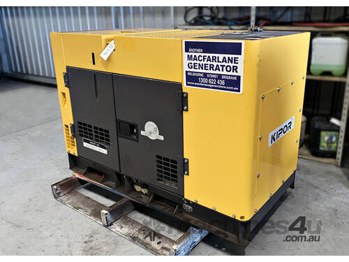 14kVA Used Kipor Enclosed Generator Set