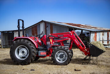Mahindra 6075 4WD: Versatile Farm Workhorse with Front End Loader - Enhanced Efficiency