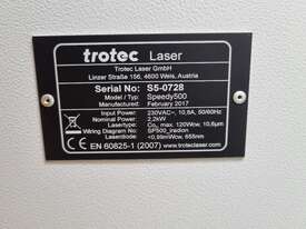 Trotec CNC Laser Engraver In Excellent Condition - picture2' - Click to enlarge