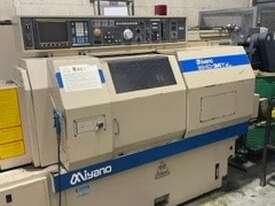 Miyano CNC Lathe with Alps Bar Feeder - picture1' - Click to enlarge