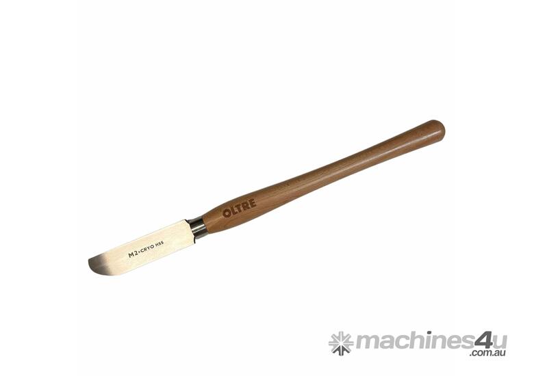caption Oblique Round Scraper Woodturning Chisel Tool M2 CRYO HSS by Oltre