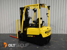 Hyster J1.8XNT 3 Wheel Electric Forklift 1800kg Capacity 975 LOW HOURS Container Mast - picture0' - Click to enlarge