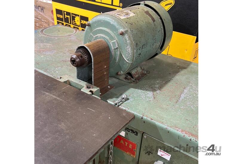 caption *Pre-Loved* Single Pin Boring Machine / Mortiser 415V by Tate