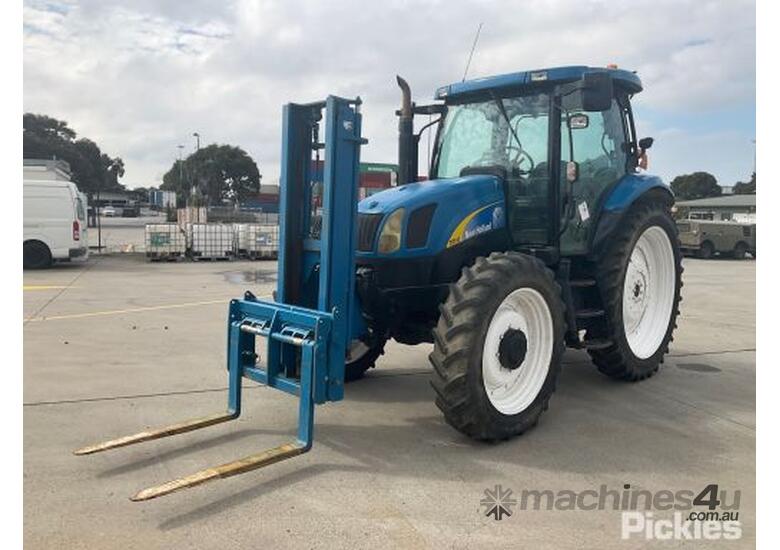 Used New Holland TS110A Tractor With Front End Loader in , Listed on