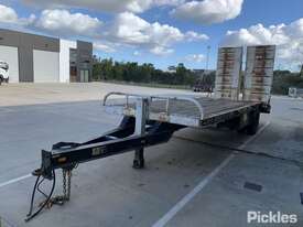 1999 Beavertail Trailers Australia Single Axle Beaver Tail Plant Trailer - picture0' - Click to enlarge