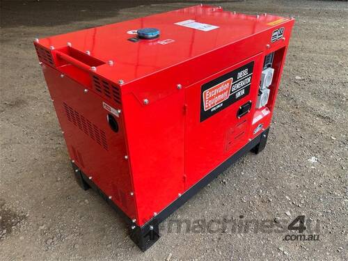 10KVA GENERATOR w/ ATS (UNUSED)