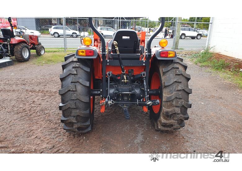 caption Kioti DK5810 HST Tractor With 4in1 Bucket