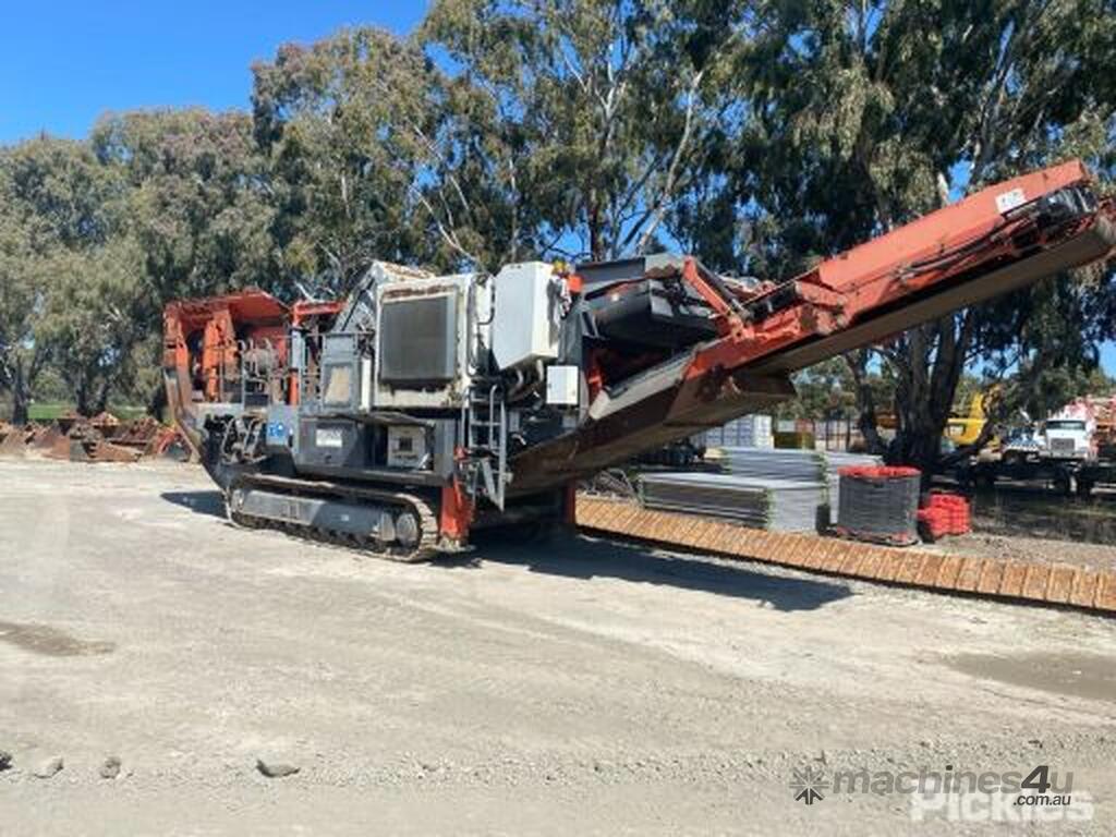 Used 2012 sandvik 2012 Sandvik Track Mounted Impact Crusher Mobile