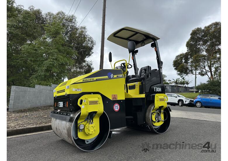 New IN STOCK Multipac T30H-3  Twin Drum roller 