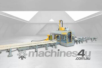 Essetre -Techno One - Fixed portal frame with 5 interpolating axis milling head.