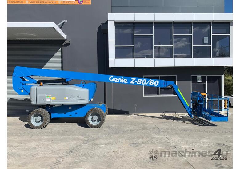 caption Used Genie Z80/60 Knuckle Boom | 80FT | 4WD | 3,175 Hours | Fully Certified & 3-Month Warranty