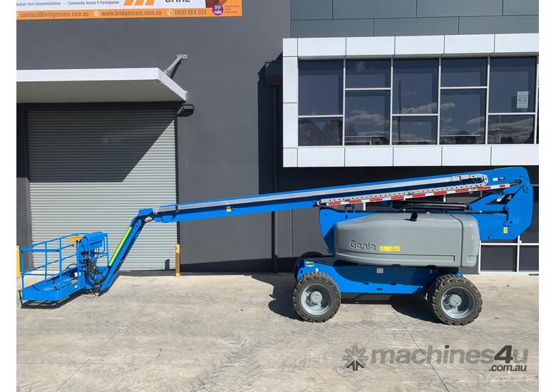 caption Used Genie Z80/60 Knuckle Boom | 80FT | 4WD | 3,175 Hours | Fully Certified & 3-Month Warranty