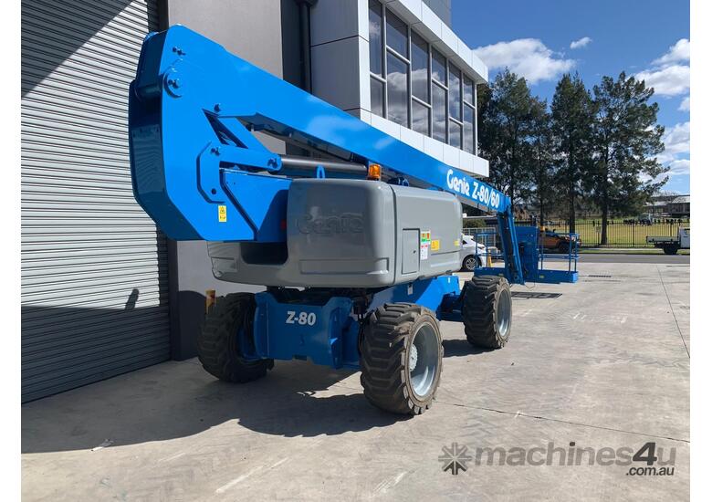 caption Used Genie Z80/60 Knuckle Boom | 80FT | 4WD | 3,175 Hours | Fully Certified & 3-Month Warranty