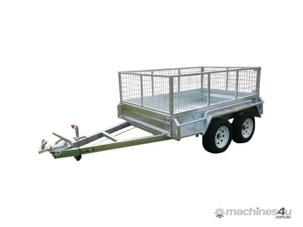 Buy New big man 8x5 Dual Axle Box Trailer Entry Level Box Trailer in ...