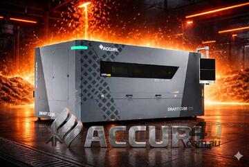 AccurlCMT SMART Cube FIBER LASER | 6KW MAX | 2 x 1M |BOCI HEAD | CYPCUT CONTROLLER | ENCLOSED