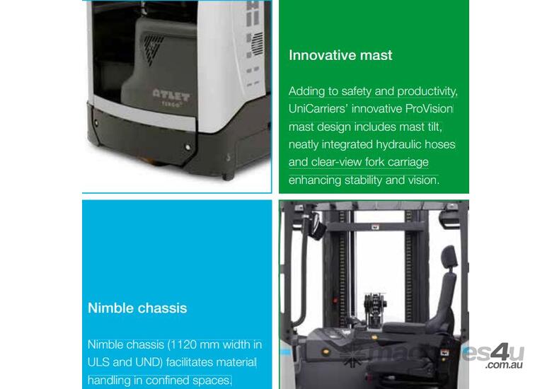 FORKPAC  - NISSAN ULS120 RIDE ON REACH TRUCK - Hire